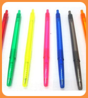 Bolígrafo Plástico Translúcido 